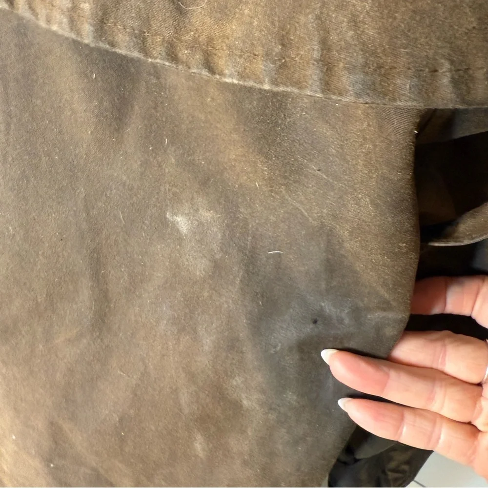 AUSTRALIAN OUTBACK COLLECTION Vintage Oilskin Drover Coat Duster Riding Unisex - Picture 10 of 16